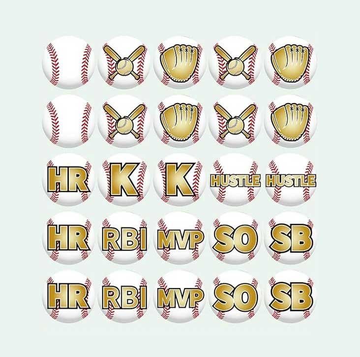 Decal penghargaan helm baseball