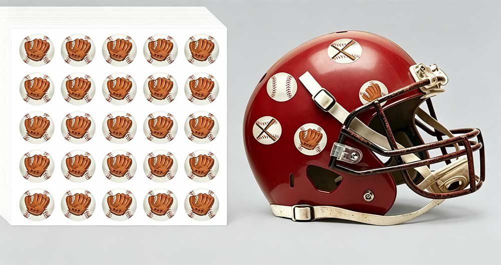 Decal Helm Baseball