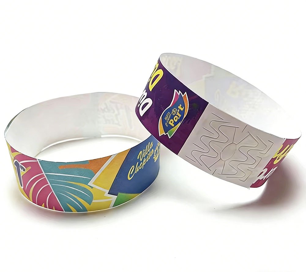 Gelang Tyvek cetak digital penuh warna