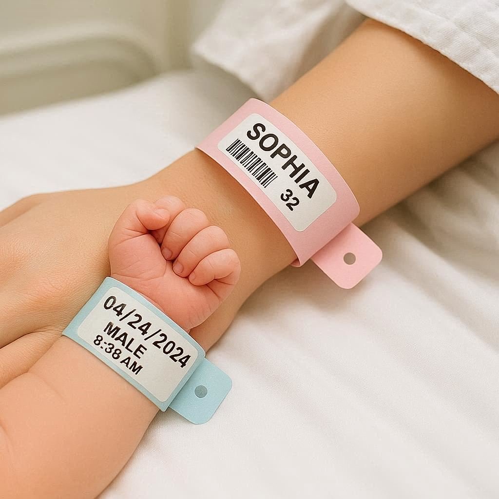 Gelang Thermal Identifikasi Ibu & Bayi