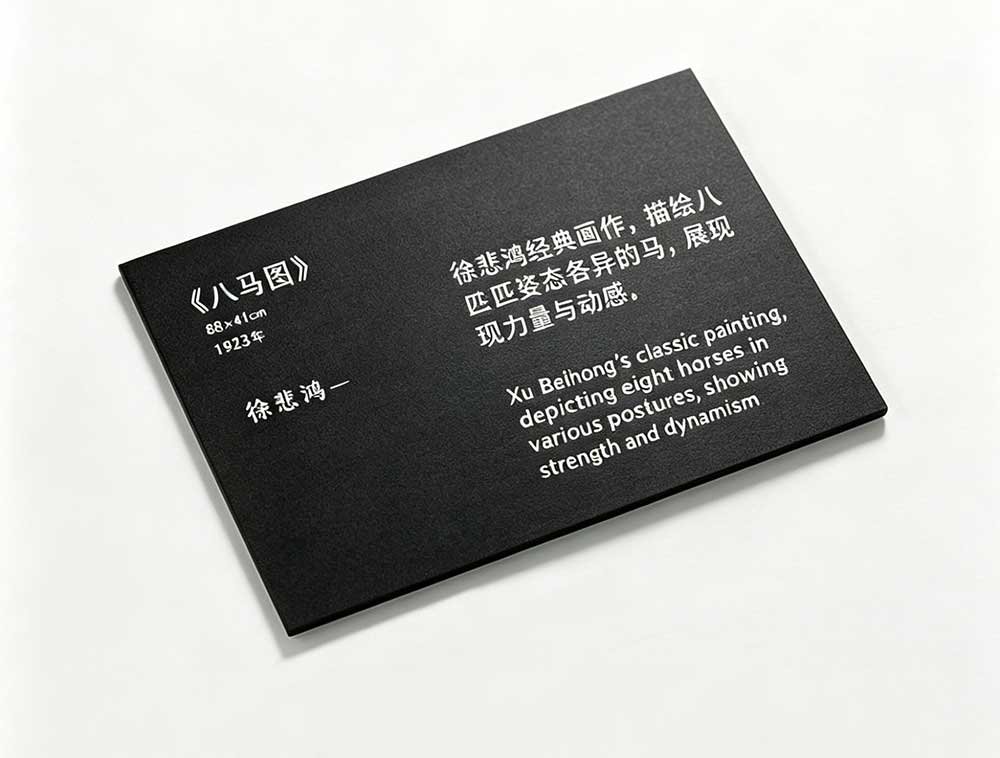 Label Karya Seni Museum