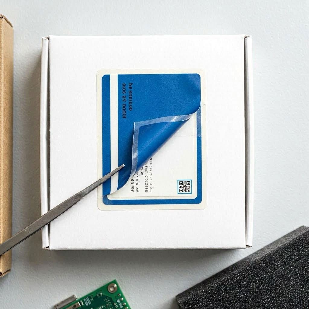 Label Piggyback Elektronik