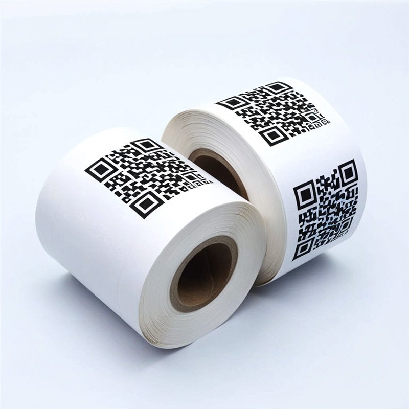 Label Nomor Seri QR Code