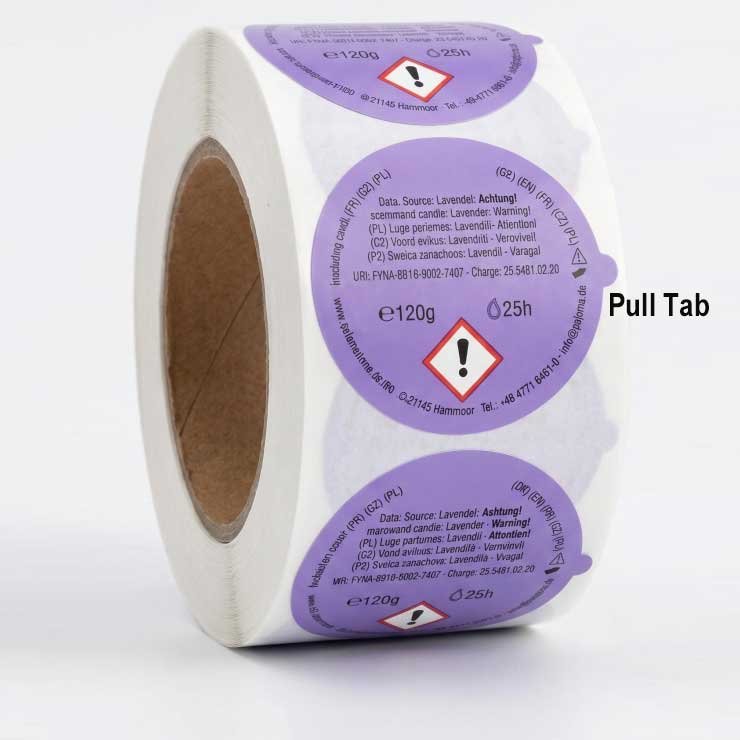 Label Piggyback Tab