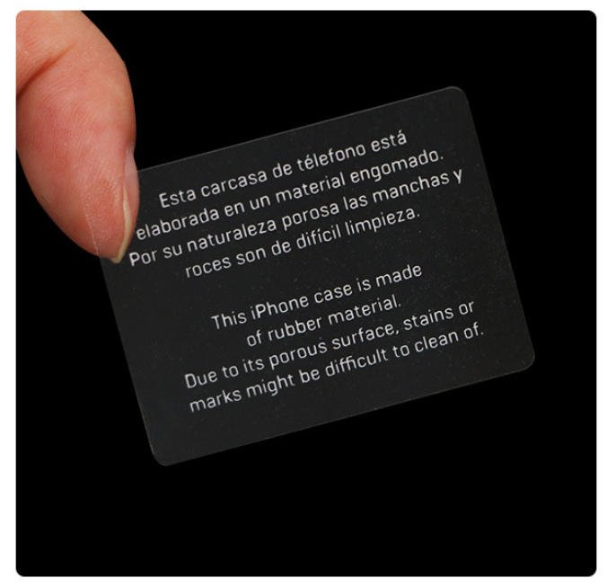 Label Perekat Transparan