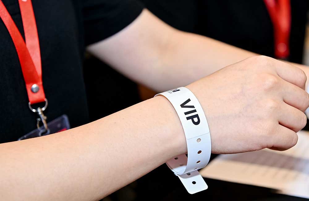 Gelang VIP untuk acara